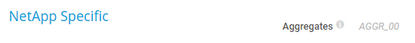 NetApp Specific NetApp Specific
